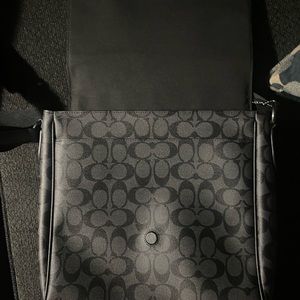 Coach Outlet Houston Map Bag In Signature Leather